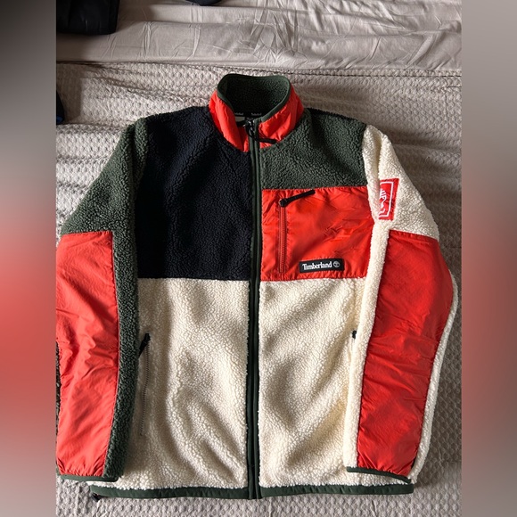 Men’s Timberland sherpa jacket. - Picture 1 of 4